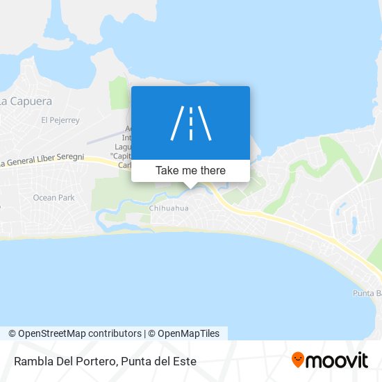 Rambla Del Portero map