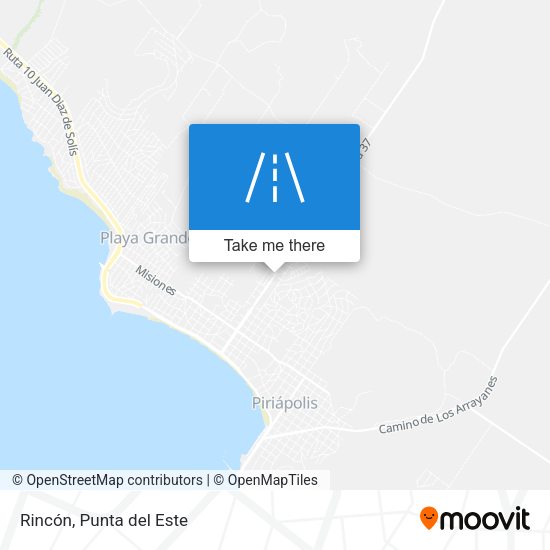 Mapa de Rincón