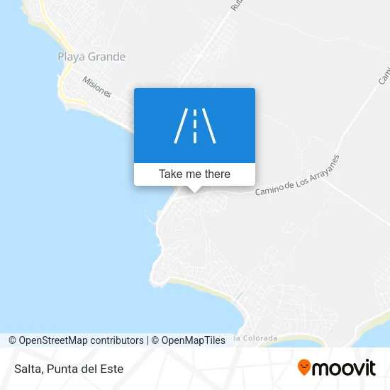 Salta map