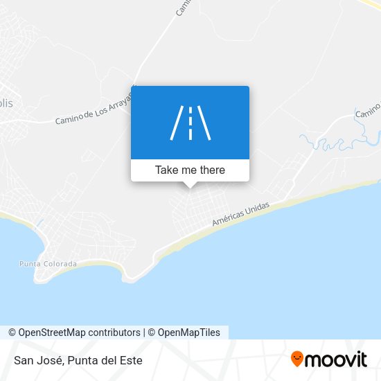 Mapa de San José