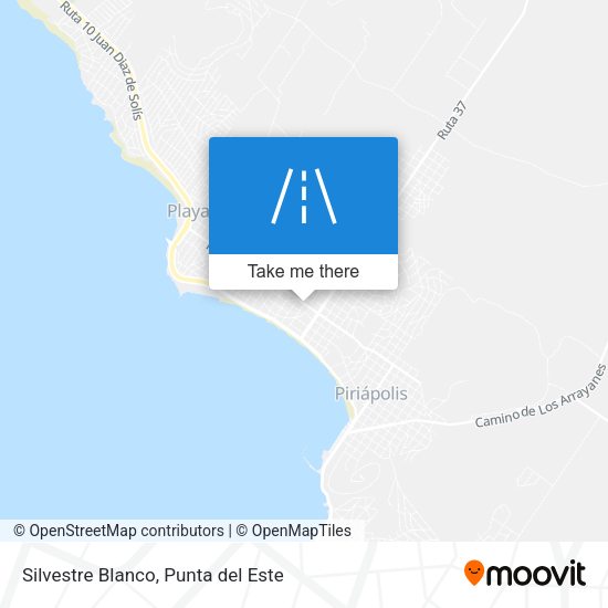 Mapa de Silvestre Blanco