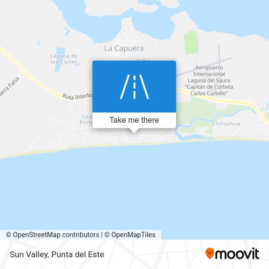 Mapa de Sun Valley