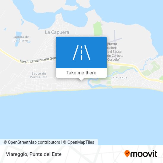 Viareggio map