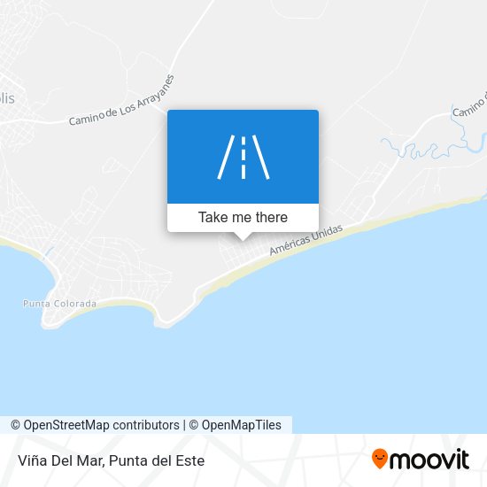 Mapa de Viña Del Mar