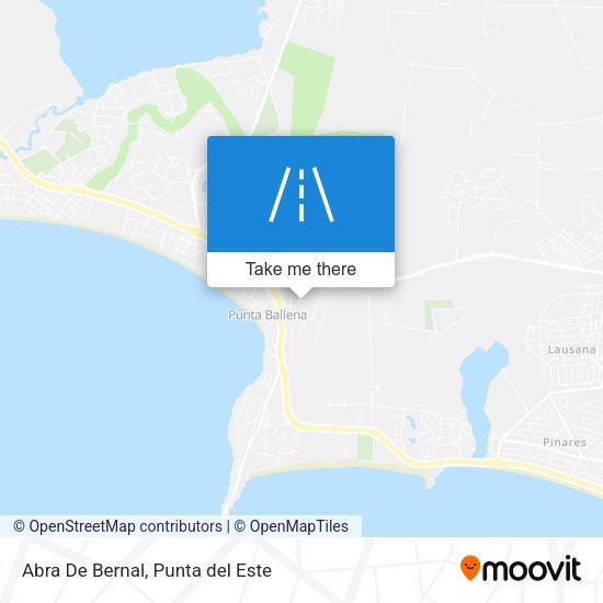 Mapa de Abra De Bernal