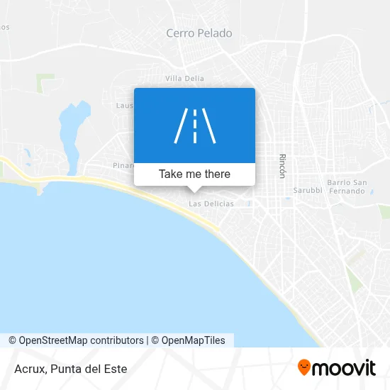 Acrux map