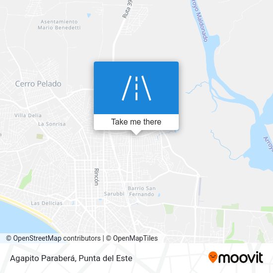 Agapito Paraberá map