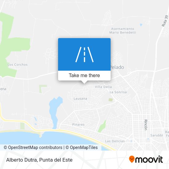 Alberto Dutra map