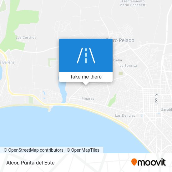 Mapa de Alcor