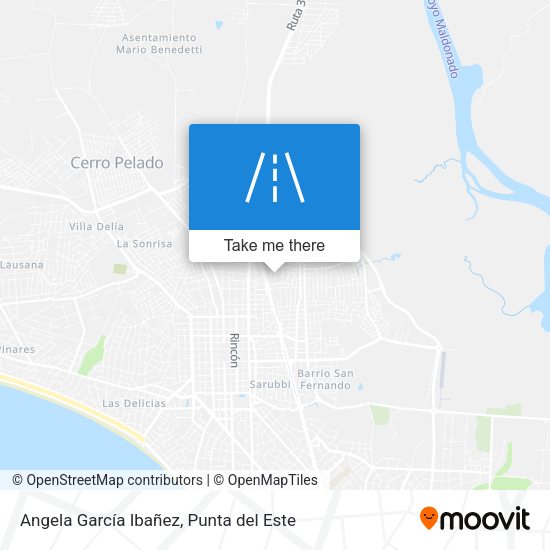 Angela García Ibañez map