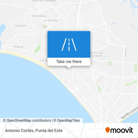 Mapa de Antonio Cortés