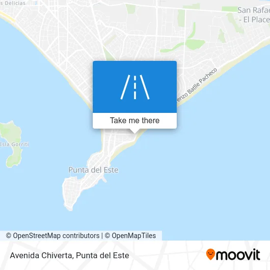 Avenida Chiverta map