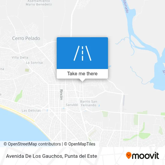 Avenida De Los Gauchos map