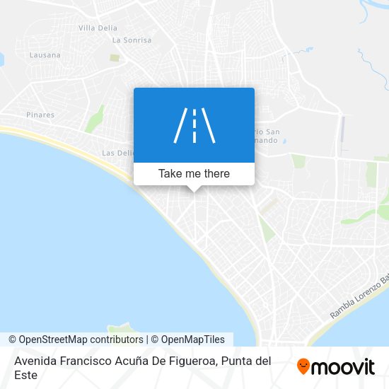 Avenida Francisco Acuña De Figueroa map