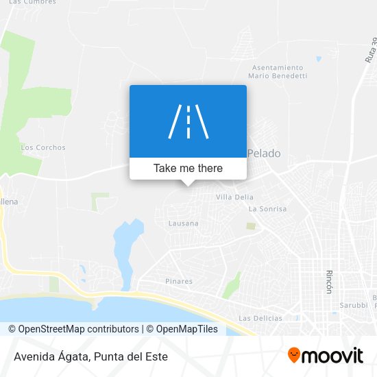 Mapa de Avenida Ágata
