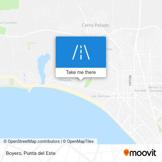 Mapa de Boyero
