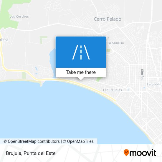 Mapa de Brujula
