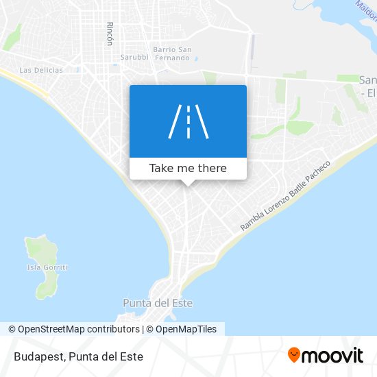 Budapest map