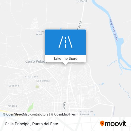 Calle Principal map