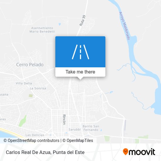Carlos Real De Azua map