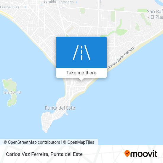 Carlos Vaz Ferreira map