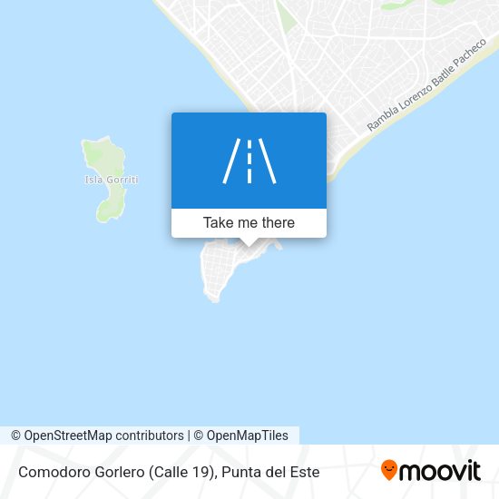 Comodoro Gorlero (Calle 19) map