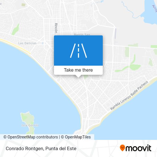 Mapa de Conrado Rontgen