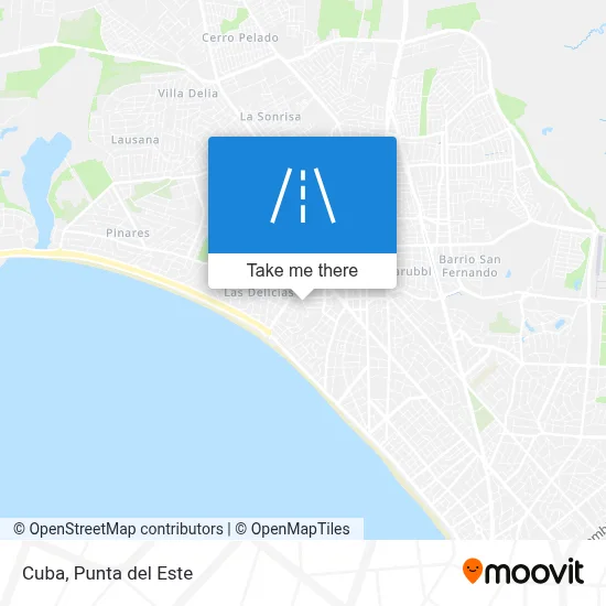 Cuba map