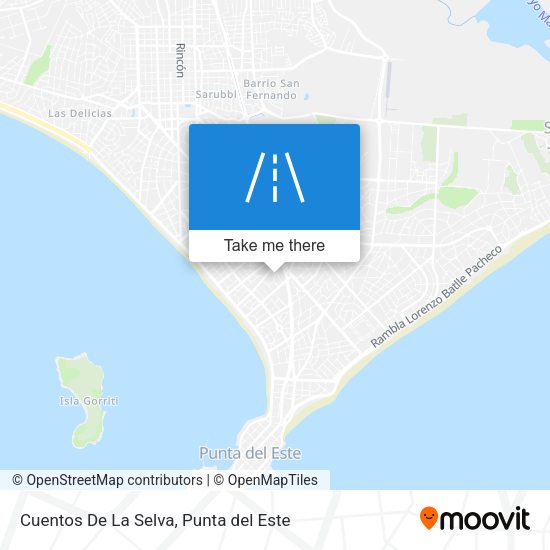 Cuentos De La Selva map