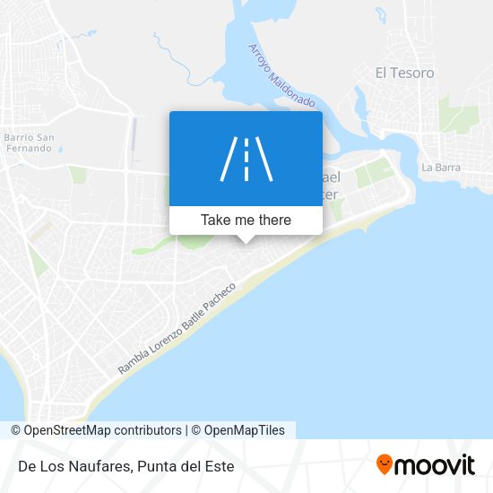 De Los Naufares map