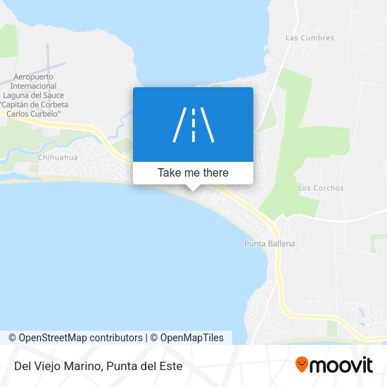Del Viejo Marino map