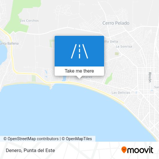 Mapa de Denero