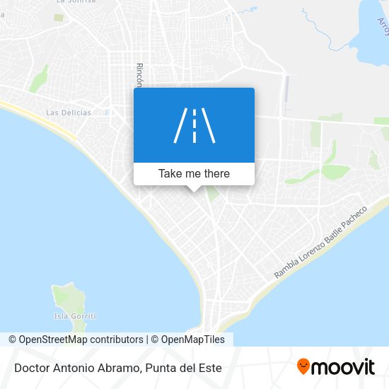 Doctor Antonio Abramo map
