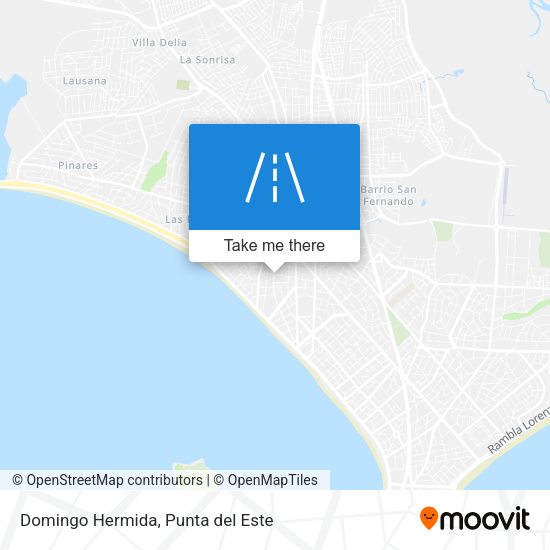 Domingo Hermida map