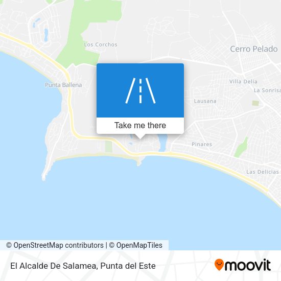 Mapa de El Alcalde De Salamea