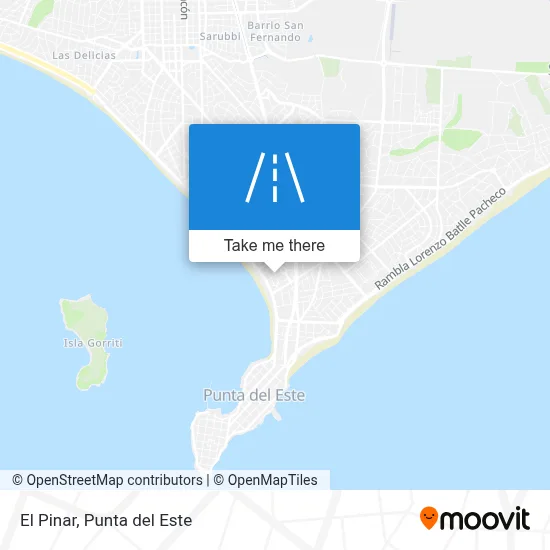 El Pinar map