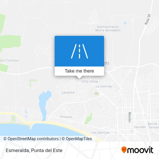 Mapa de Esmeralda