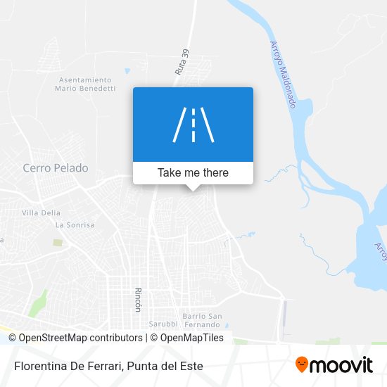 Florentina De Ferrari map