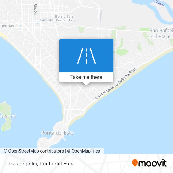 Florianópolis map