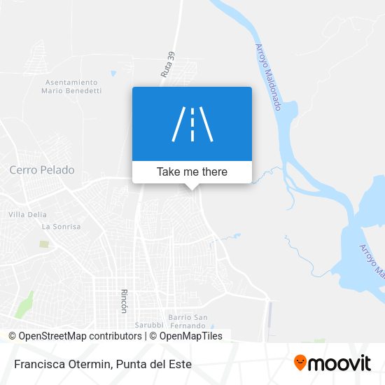 Mapa de Francisca Otermin