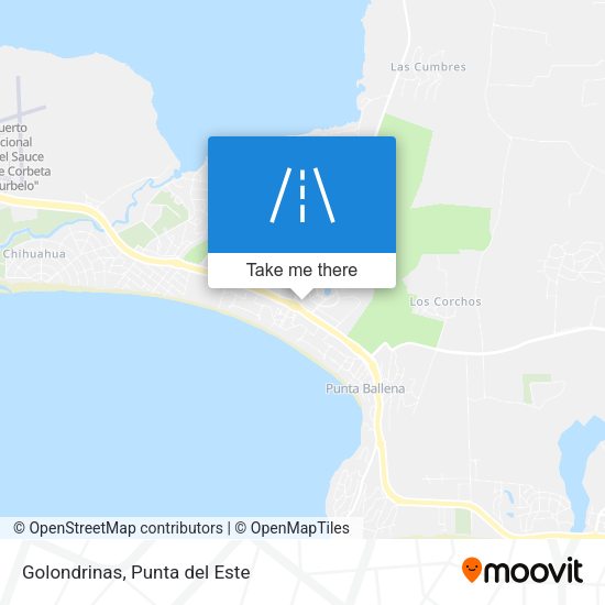 Mapa de Golondrinas