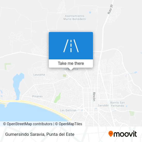 Mapa de Gumersindo Saravia