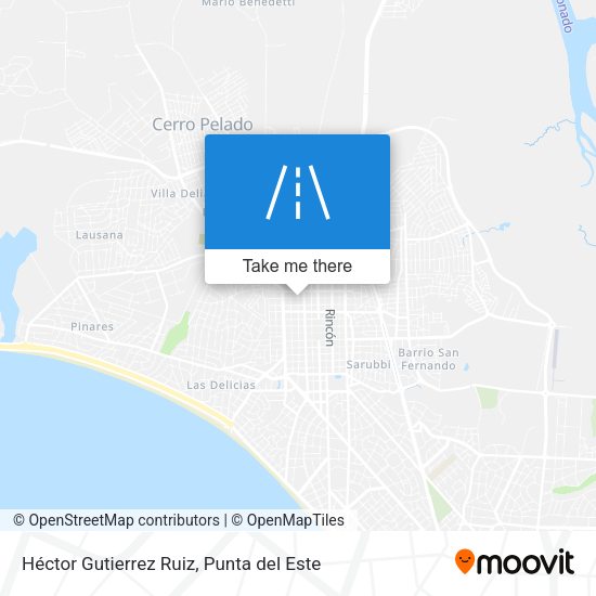 Mapa de Héctor Gutierrez Ruiz