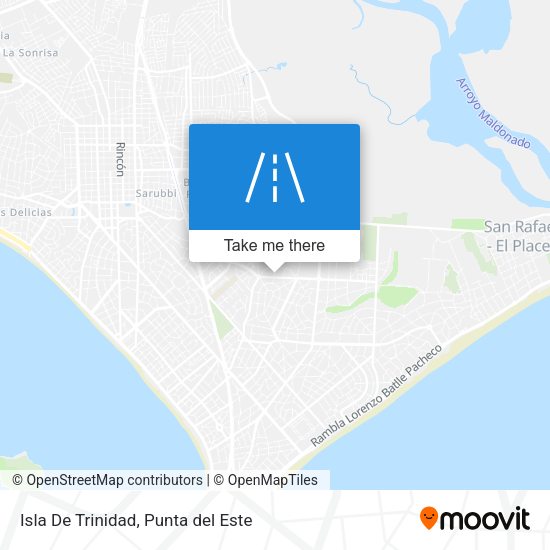 Isla De Trinidad map
