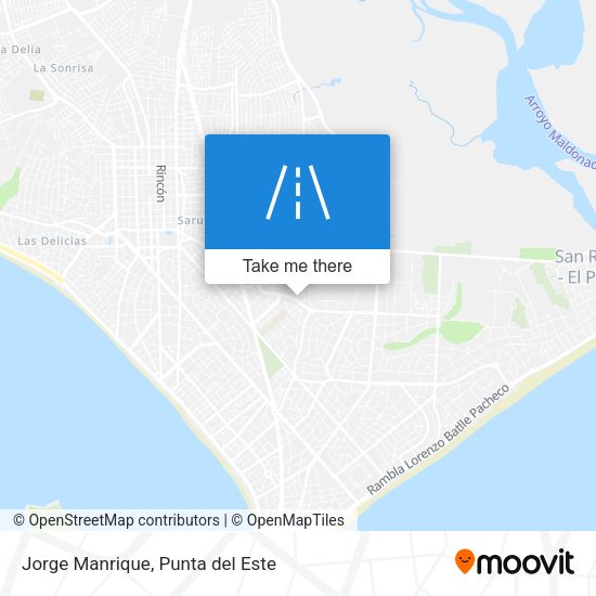Jorge Manrique map