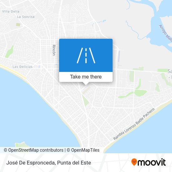 Mapa de José De Espronceda