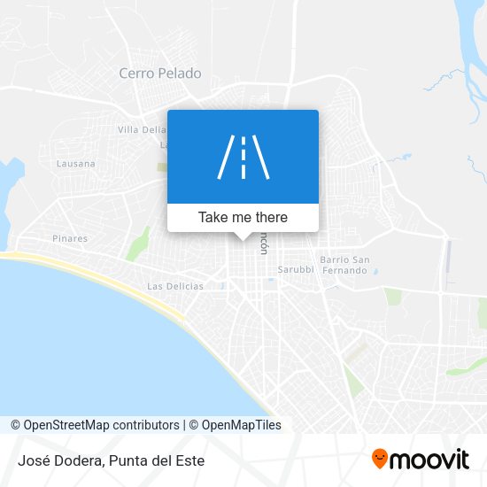 José Dodera map