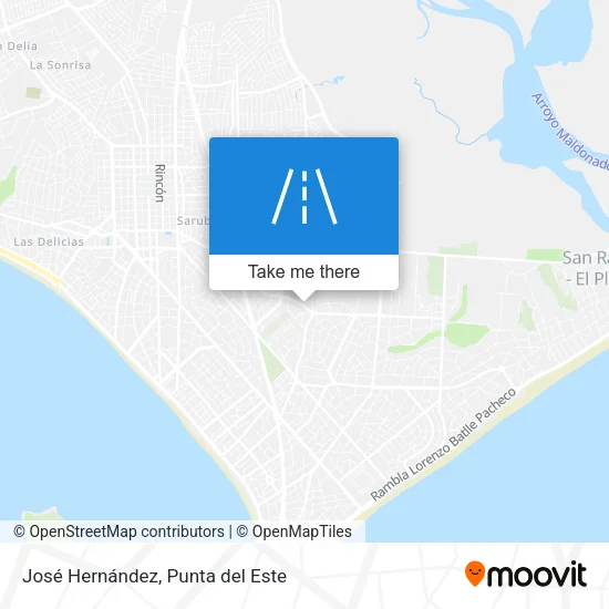 José Hernández map