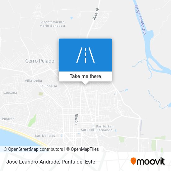 José Leandro Andrade map