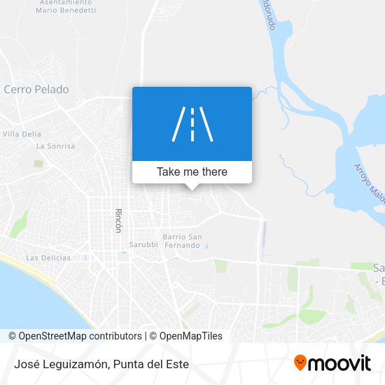 José Leguizamón map